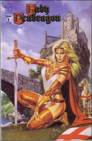 Lady Pendragon (1998) issue 1-F DF Joe Jusko Gold Foil Cover
