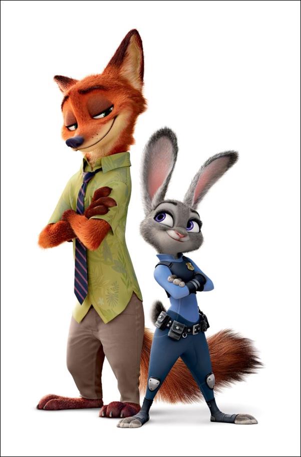 Zootopia (2025) issue 1-O Movie Characters Virgin 1:20 Cover