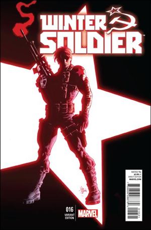 Winter Soldier (2012) issue 16-B Mike Deodato Jr. 1:50 Cover