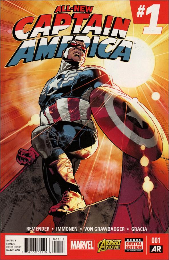 All-New Captain America issue 1 Stuart Immonen Cover