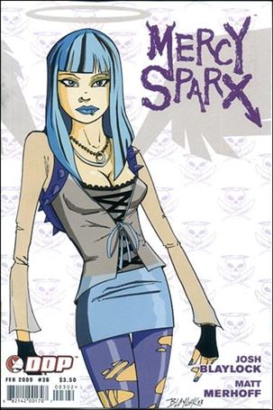 Mercy Sparx (2008) issue 3-B Josh Blaylock Cover