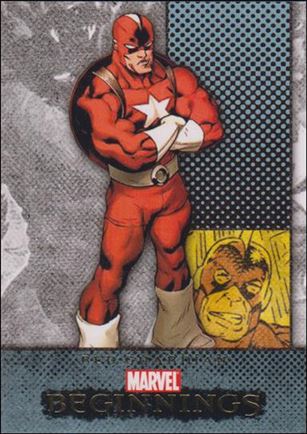 Marvel Beginnings: Series 1 (Base Set) card 76 Red Guardian