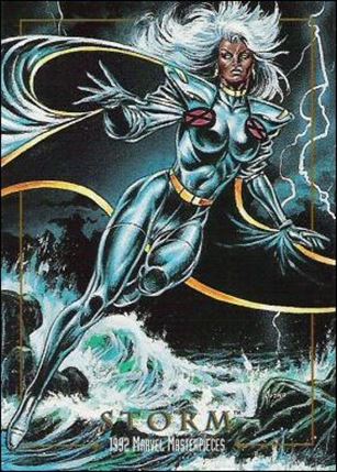 1992 Marvel Masterpieces (Base Set) card 86 Storm
