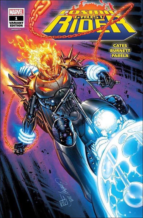 Cosmic Ghost Rider (2018) issue 1-P J. Scott Campbell Glow in the Dark Cover 1/1000