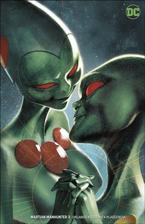 Martian Manhunter (2018) issue 3-B Joshua Middleton Cover