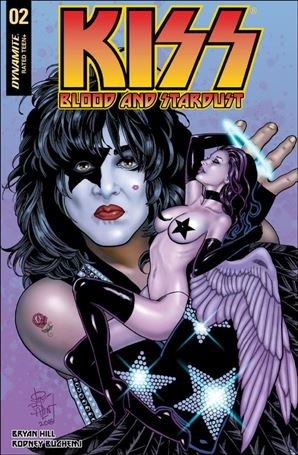 Kiss: Blood and Stardust issue 2-H Jim Balent Jetpack/Forbidden Comics Standard Cover