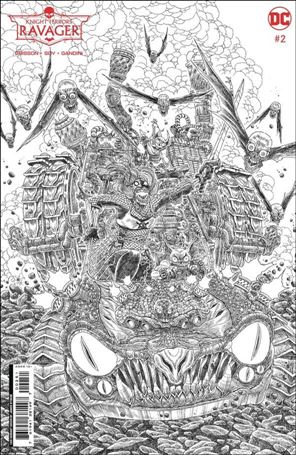 Knight Terrors: Ravager issue 2-E James Stokoe 1:50 Cardstock Cover