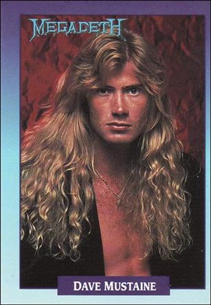 Rock Cards (Base Set) card 257 Dave Mustaine