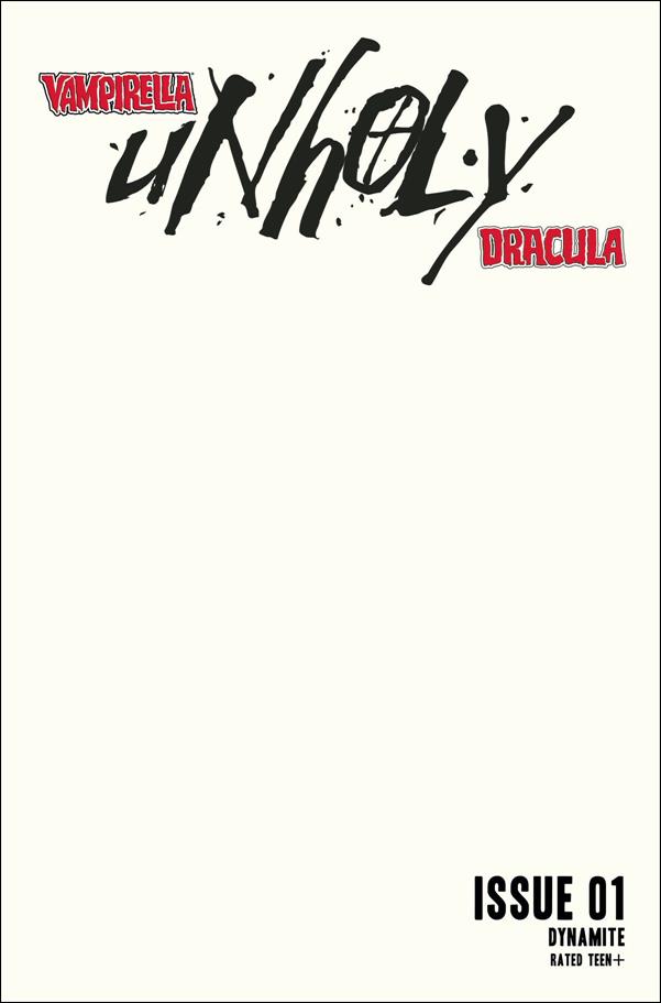 Vampirella/Dracula: Unholy issue 1-G Blank Authentix Cover