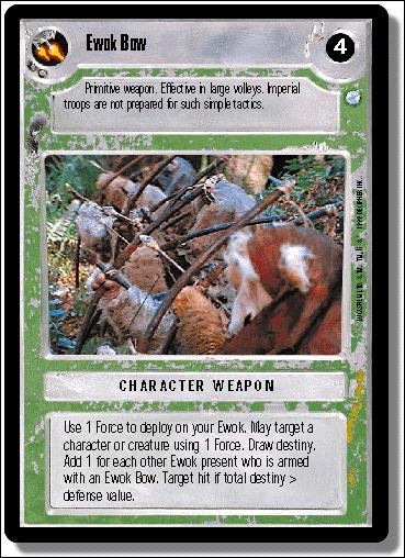 Star Wars: Endor Limited (Base Set) card 179 Ewok Bow