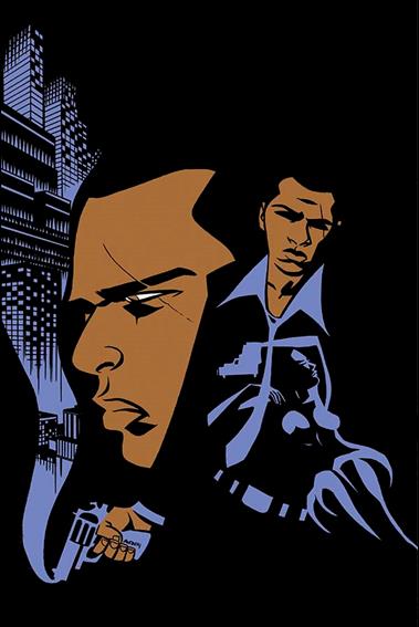 Shaft issue 1-M Michael Avon Oeming Rare Virgin Cover
