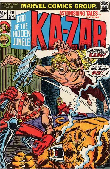 Astonishing Tales (1970) issue 20