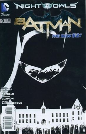 Batman (2011) issue 9-E Greg Capullo 1:200 Black and White Cover