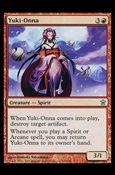 Magic the Gathering: Saviors of Kamigawa (Base Set) card 120 Yuki-Onna