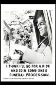 Munsters (Base Set) card 71 I Tjink I'll go for a Ride and Join Some One's