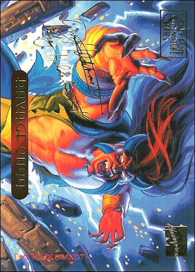 1994 Marvel Masterpieces (Gold-Foil Signature Parallel Base Set) card 98 Ravage 2099