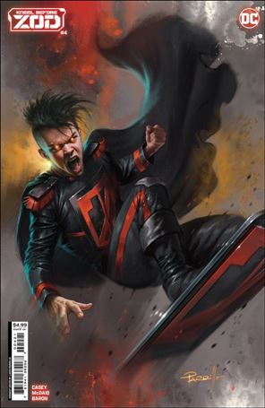 Kneel Before Zod issue 4-B Lucio Parrillo Cardstock Cover