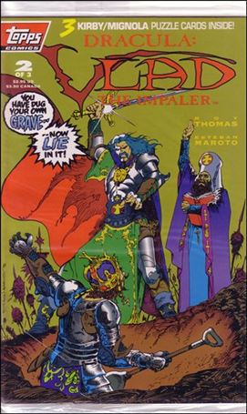 Dracula: Vlad the Impaler issue 2 Polybagged with Trading Cards