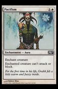 Magic the Gathering: 2010 Core Set (Base Set) card 22 Pacifism
