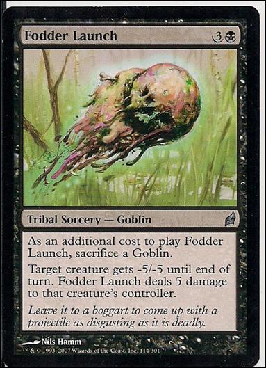 Magic the Gathering: Lorwyn (Base Set) card 114 Fodder Launch