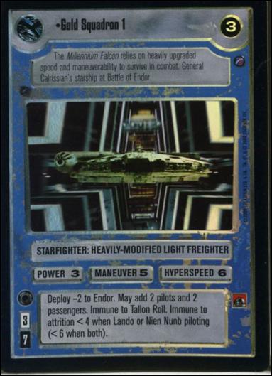 Star Wars: Reflections II: Expanding the Galaxy (Base Set) card 143 Gold Squadron 1