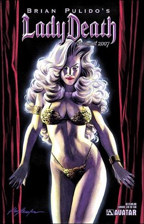 Lady Death: Swimsuit Special issue 2007-O Canvas Cover 1/150