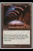 Magic the Gathering: 5th Edition (Base Set) card 364 Dingus Egg