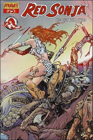 Red Sonja (2005) issue 25-H Esteban Maroto Wraparound Cover