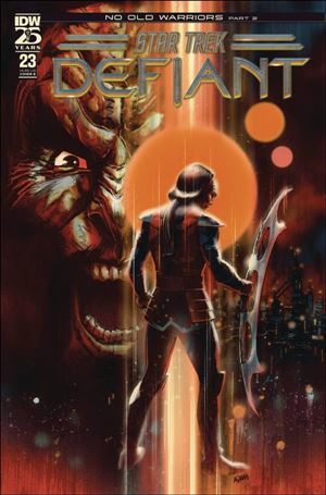 Star Trek: Defiant issue 23-B Adam Gorham Cover