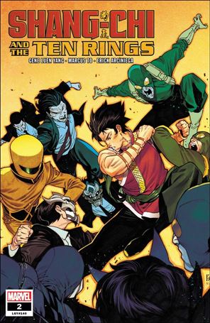 Shang-Chi and the Ten Rings issue 2 Dike Ruan Cover