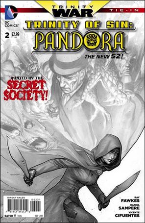 Trinity of Sin: Pandora issue 2-B 1:25 Sketch Cover
