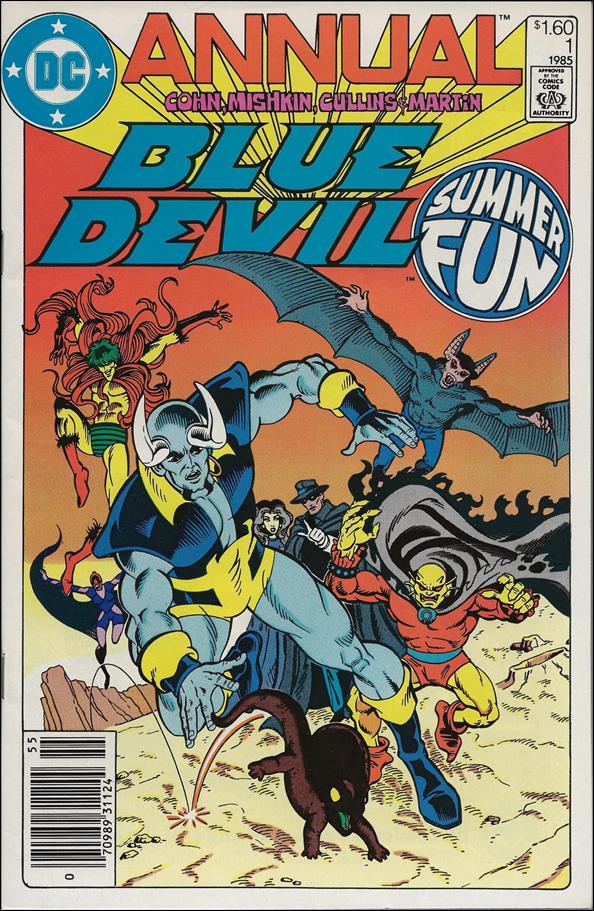 Blue Devil Annual issue 1-B Canadian Price Cover