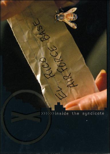 X-Files: Seasons 6 & 7 (Inside the Syndicate Subset) card I5