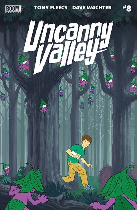 Uncanny Valley (2024) issue 8 Dave Wachter Cover