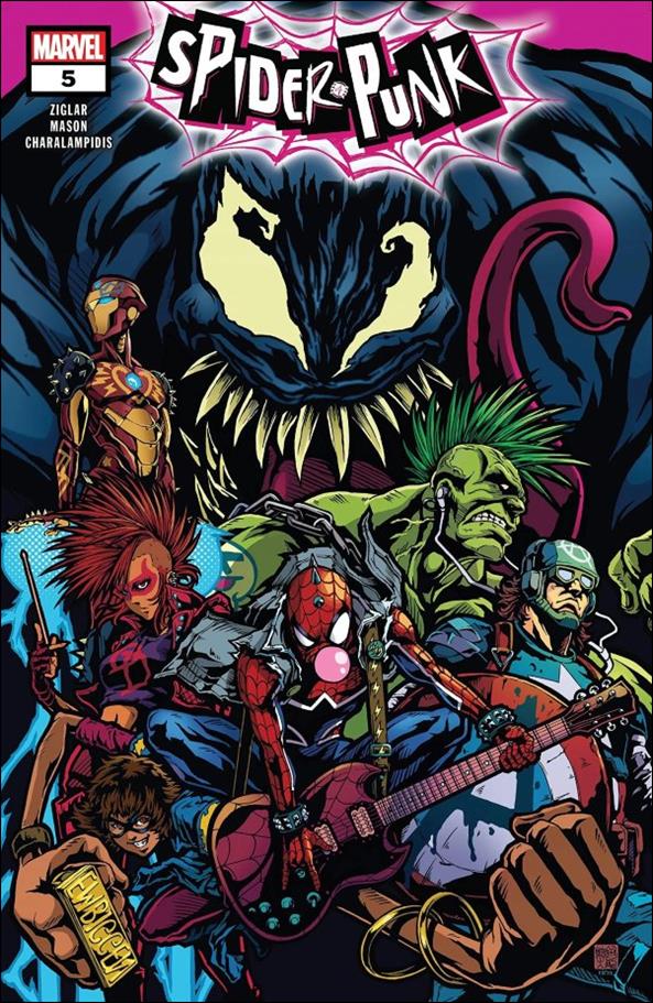 Spider-Punk issue 5 Takashi Okazaki Cover