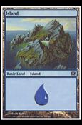 Magic the Gathering: 9th Edition (Base Set) card 338 Island