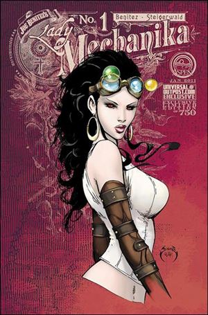 Lady Mechanika issue 1-E Joe Benitez universaloutpost.com Cover 1/750