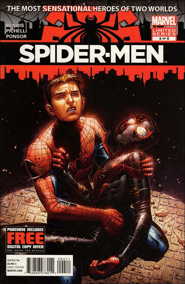 Spider-Men issue 4 Jimmy Cheung Cover