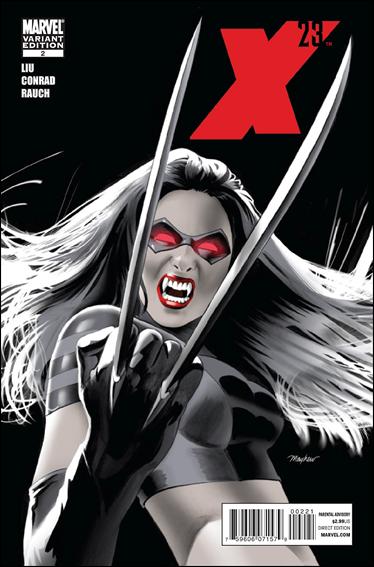 X-23 (2010/11) issue 2-B Mike Mayhew 1:15 "Vampire" Cover