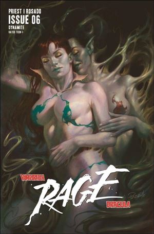 Vampirella / Dracula: Rage issue 6-K Lucio Parrillo Ultraviolet Cover