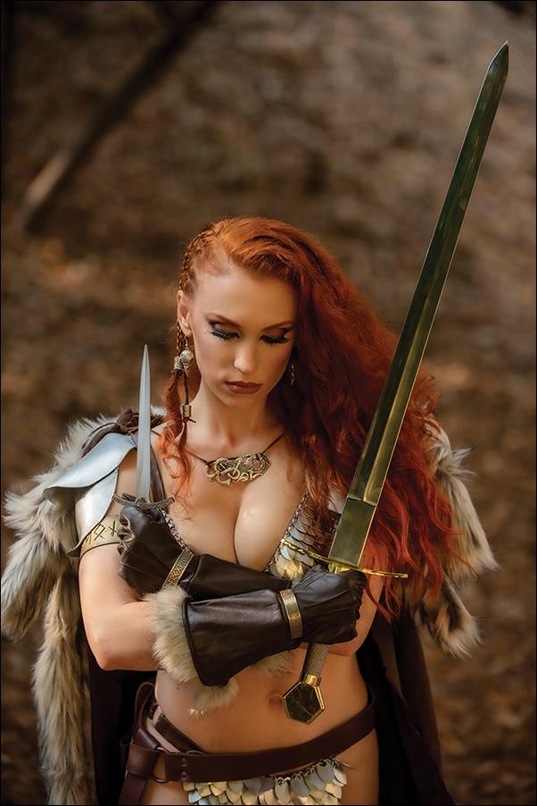 Immortal Red Sonja issue 5-H Photo Cover 20 Copy Virgin Incentive