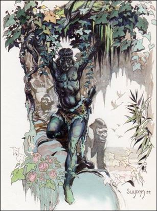 Art Suydam (Base Set) card 22 Tarzan: the Lost Adventure