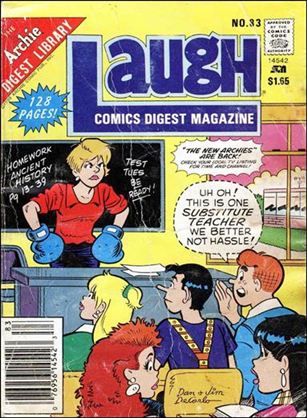 Laugh Digest Magazine issue 83-B Canadian Price Cover