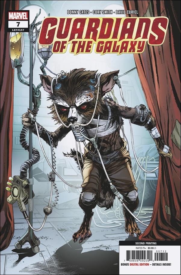 Guardians of the Galaxy (2019) issue 7-C Cory Smith Cover (2nd Printing)