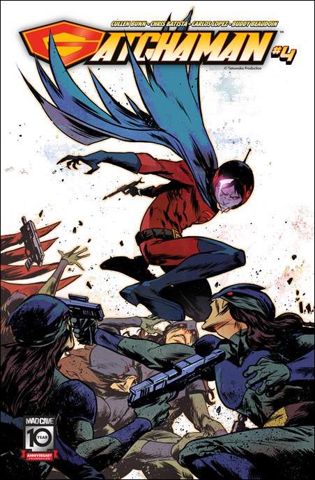 Gatchaman issue 4-B Sanford Greene Connecting Cover