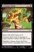 Magic the Gathering: Mirrodin (Base Set) card 60 Consume Spirit