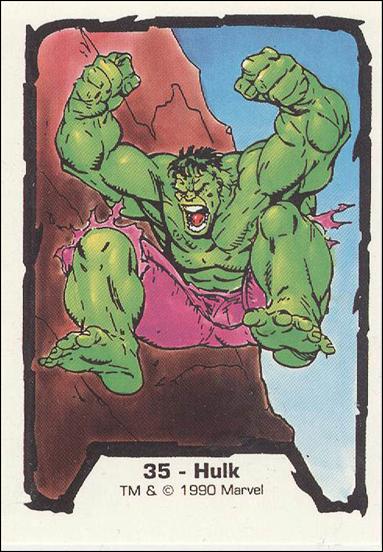Jim Lee Series 1 (Base Set) card 35 Hulk