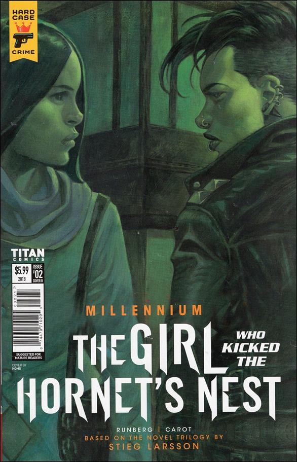 Millennium: The Girl Who Kicked the Hornet's Nest issue 2-B Homs Cover