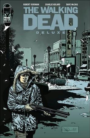Walking Dead Deluxe issue 90-B Charlie Adlard Cardstock Cover
