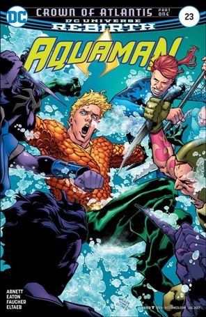 Aquaman (2016) issue 23 Brad Walker Cover